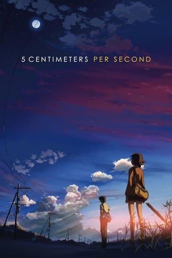 5 centímetros por segundo